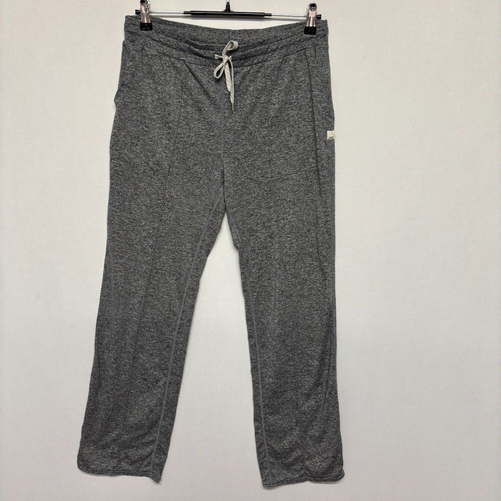 Vuori Women Halo Essential Wide Leg Pants Size Large VW425 DreamKnit C138 -15